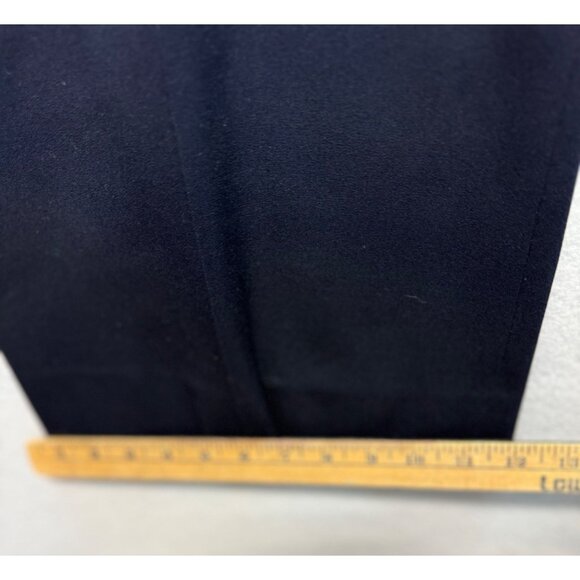 Lane Bryant Dress Casual Loose Fit Wide Stretch Leg Pants Navy Blue Size 4 - Picture 6 of 10